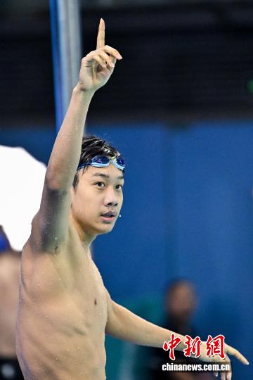 （粤港澳全运会）张展硕，18岁“后浪拍岸”（粤港澳全运会）张展硕，18岁“后浪拍岸”
